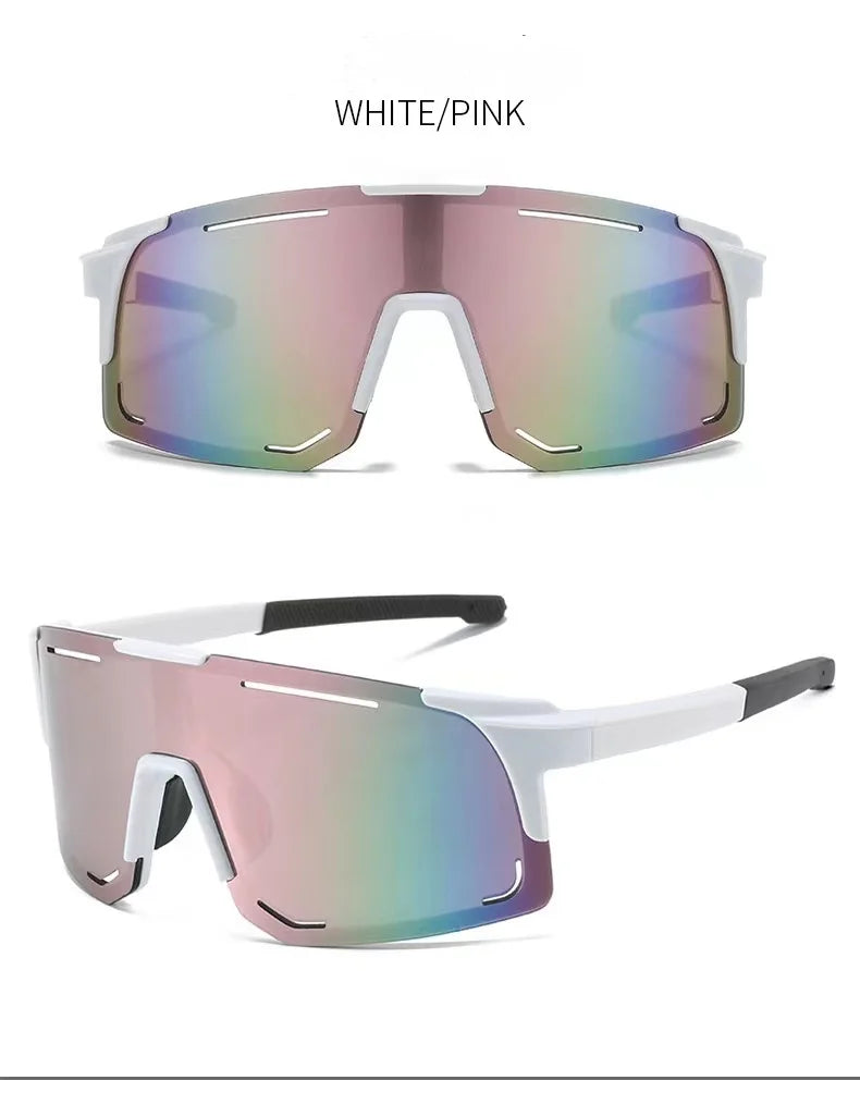 Polarized Cycling Sunglasses – UV Protection & Windproof Eyewear for Road Biking