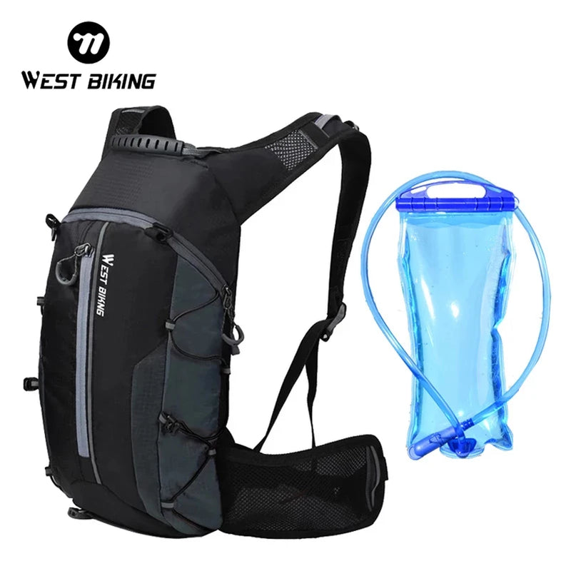 WEST BIKING Lightweight Cycling Backpack – 10L/15L Water-Resistant, Breathable & Multi-Purpose for Outdoor Sports
