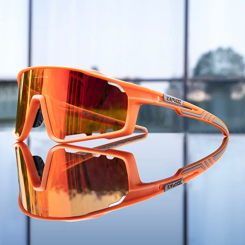 Kapvoe UV400 Cycling Sunglasses – Lightweight & Protective