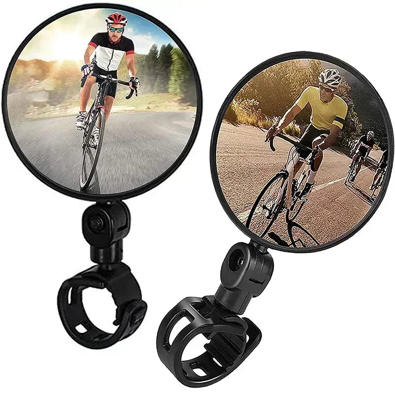 360° Adjustable Bicycle Rearview Mirror – Wide-Angle Handlebar Mirror