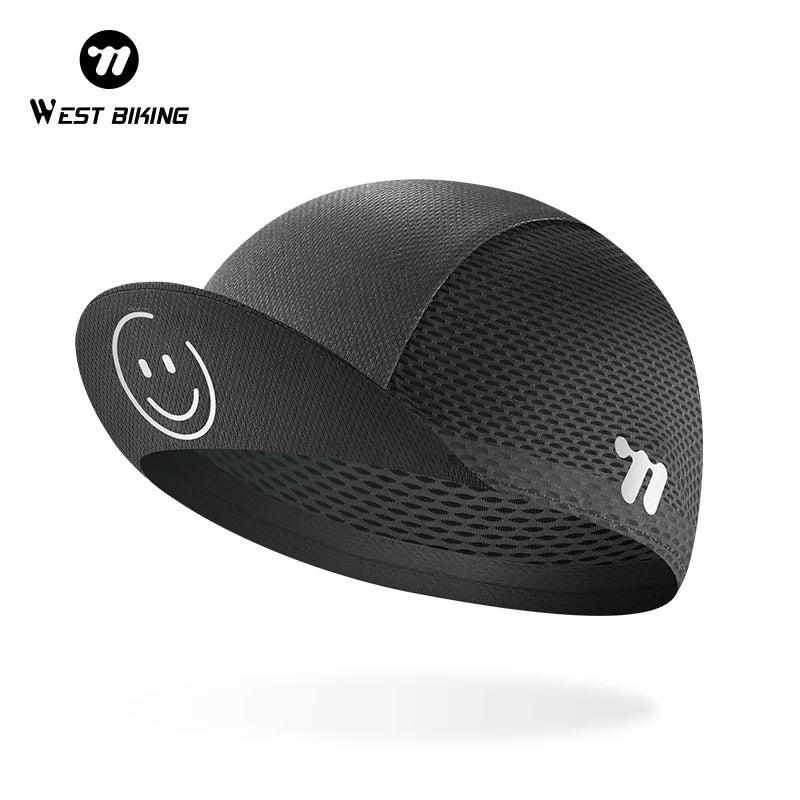 WEST BIKING Breathable Cycling Cap – Sun Protection & Quick-Dry for Summer Rides