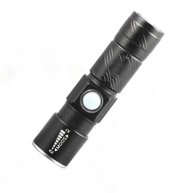 ZK30 3-in-1 8000 Lumen Bike Light – USB Rechargeable, Super Bright LED Headlight & Taillight
