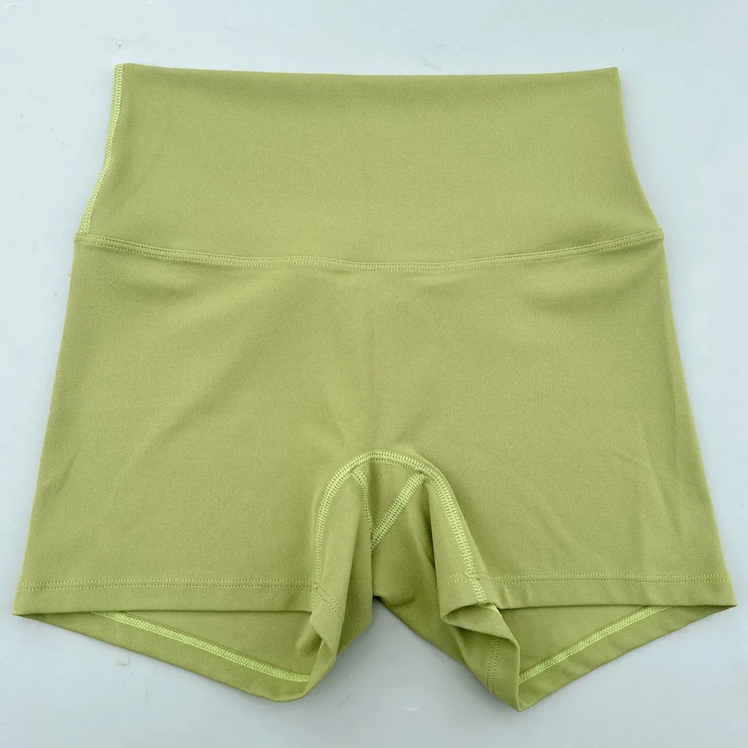 High-Waist Seamless Yoga Shorts – Squat-Proof & Ultra-Comfortable