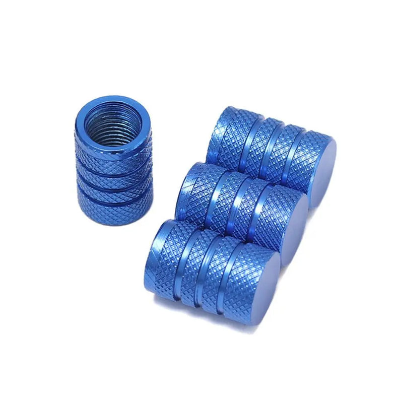 Universal Bicycle Tire Valve Caps – High-Pressure Presta Dust Covers, CNC Machined Aluminium Alloy