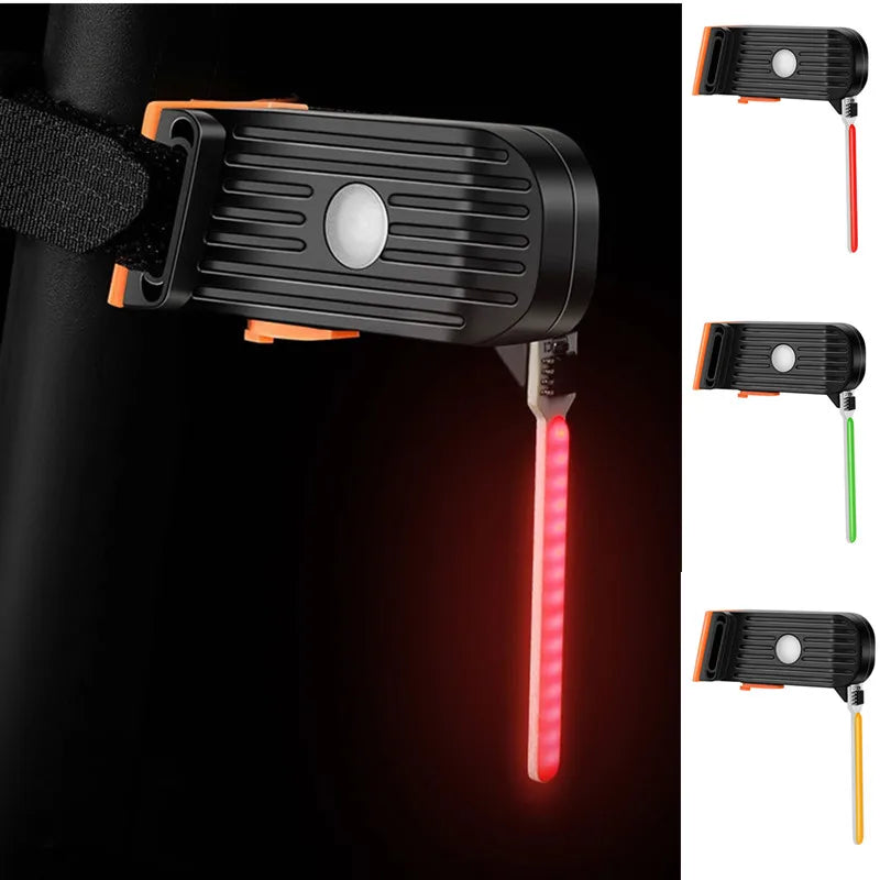 Photondrop Rechargeable LED Bicycle Tail Light – High Visibility, Waterproof Rear Lamp