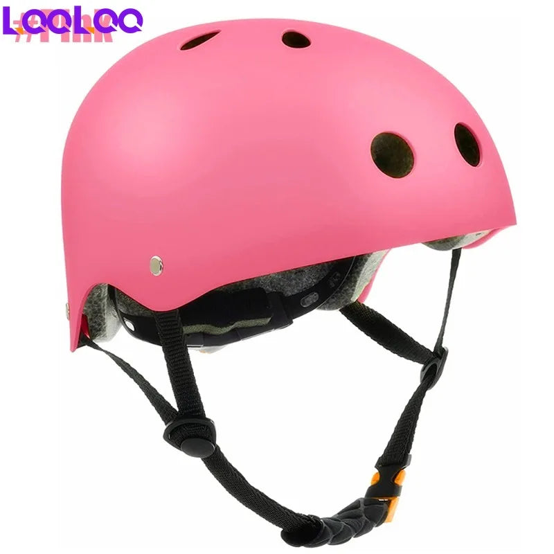 LQQLQQ Adjustable Kids Bike & Skateboard Helmet – Lightweight, Shock-Resistant & Multi-Sport Protection