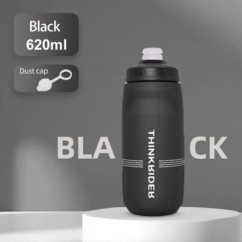 ThinkRider 620ml/750ml Bicycle Water Bottle – Leak-Proof & High Capacity