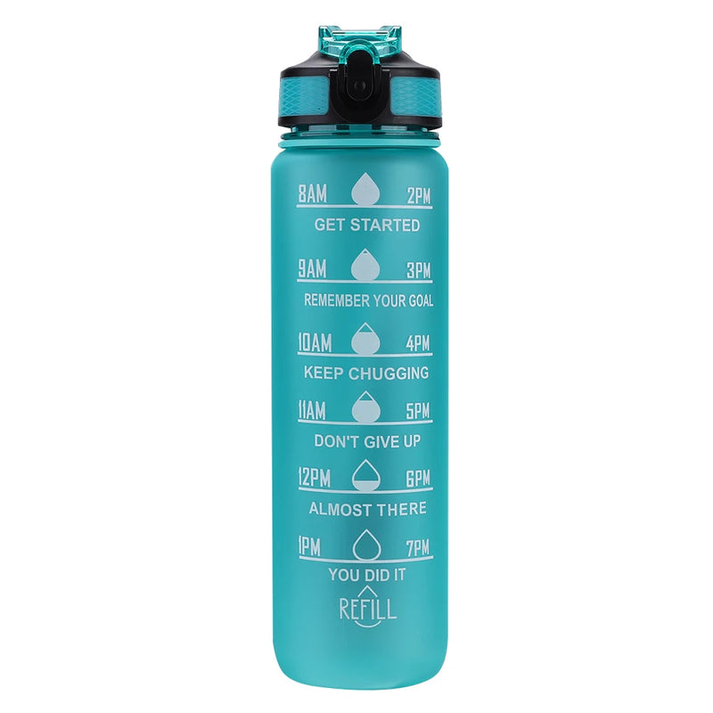 1L Portable Sport Water Bottle – Leakproof & Stylish for Outdoor Fitness & Travel