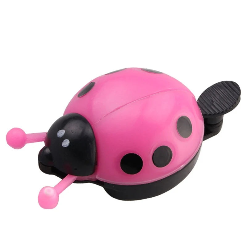 Cute Cartoon Ladybug Bike Bell – Loud, Clear Sound for Kids' Bicycles, Scooters & Balance Bikes