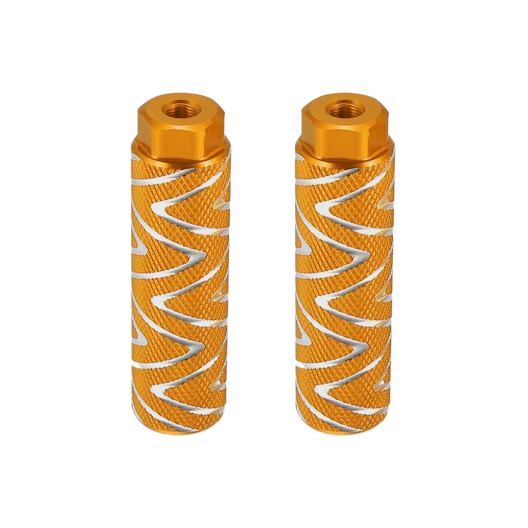 X Autohaux Aluminum Alloy Bike Foot Pegs – Universal Rear Axle Foot Rests for BMX & MTB