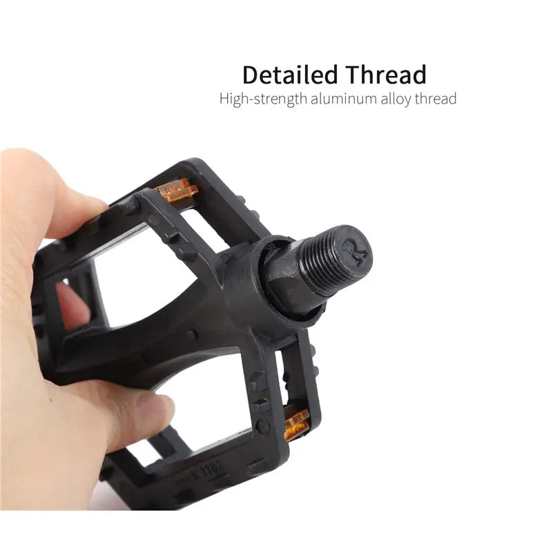 WEST BIKING Kids' Bike Pedals – Ultralight, Anti-Slip & Reflective Safety Design