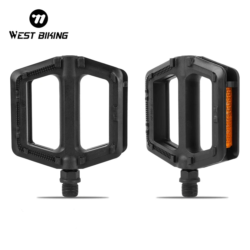 WEST BIKING Anti-Slip MTB & Road Bike Pedals – Lightweight, Durable & Secure Grip for Cycling Performance
