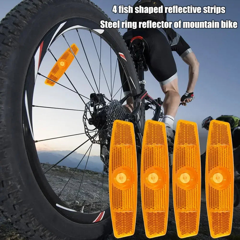 Bike Spoke Reflectors – High-Visibility Safety Accessories for Night Cycling