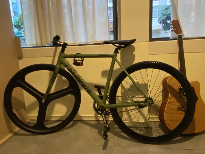 Tsunami SNM100 Fixie Fixed Gear Bike – Lightweight Track Racing Bicycle