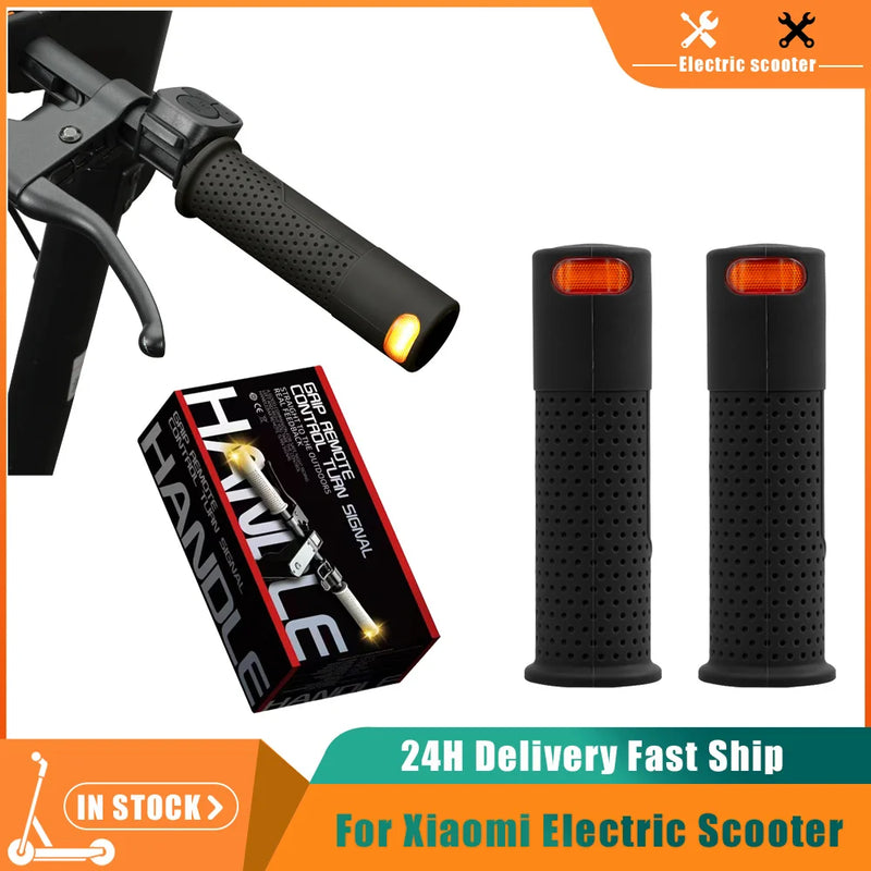 Universal LED Handlebar Turn Signal Lights – Safe & Stylish Indicators for Xiaomi M365 Pro, 1S, Pro 2, Mi3 Scooters
