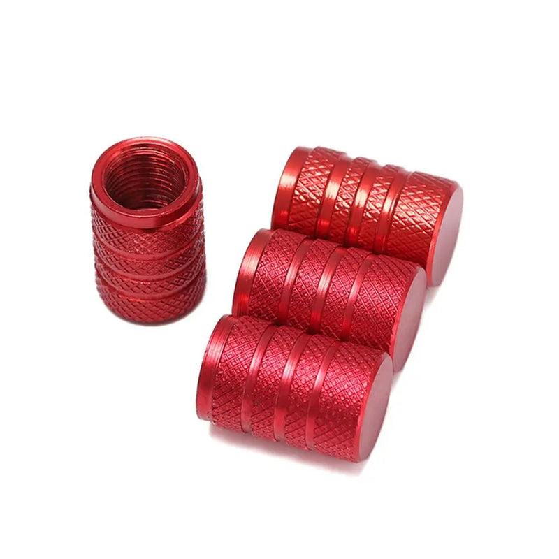 Universal Bicycle Tire Valve Caps – High-Pressure Presta Dust Covers, CNC Machined Aluminium Alloy