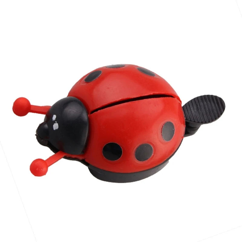 Cute Cartoon Ladybug Bike Bell – Loud, Clear Sound for Kids' Bicycles, Scooters & Balance Bikes