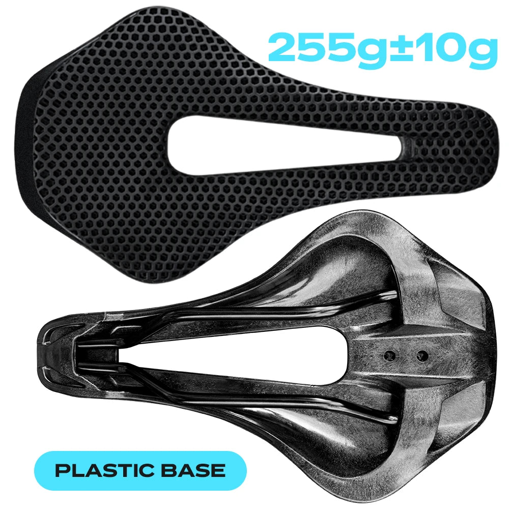 RYET 3D Printed Carbon Bike Saddle – Ultralight & Ergonomic