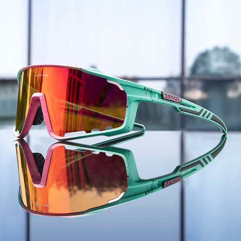 Kapvoe UV400 Cycling Sunglasses – Lightweight & Protective