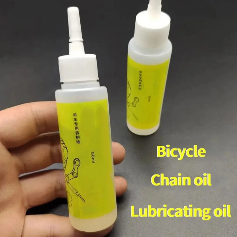 MUQZI Bicycle Lubricant – 50ML Silicone Oil for Anti-Rust, Dust-Proof Chain Maintenance