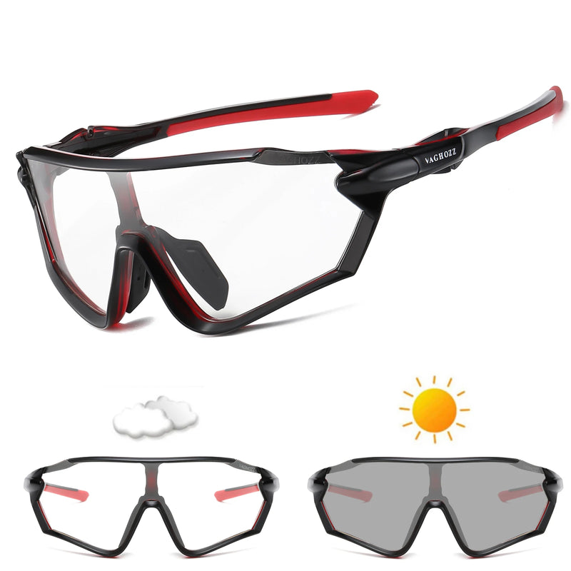 VAGHOZZ UV400 & Photochromic Cycling Glasses – Premium Outdoor Sport Eyewear