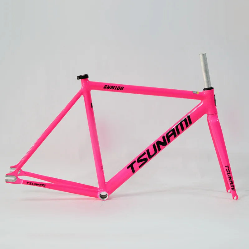 TSUNAMI SNM100 Fixed Gear Frameset – Lightweight Aluminum Track Bike Frame & Fork