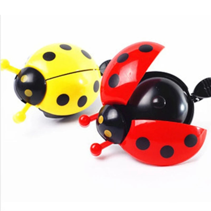 Cute Cartoon Ladybug Bike Bell – Loud, Clear Sound for Kids' Bicycles, Scooters & Balance Bikes