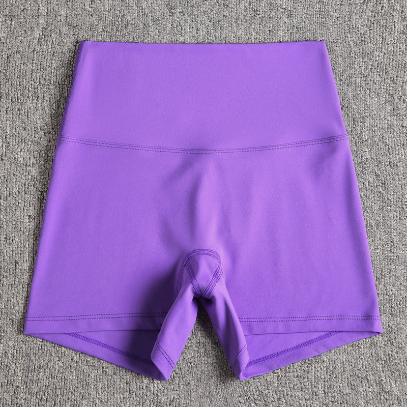 High-Waist Seamless Yoga Shorts – Squat-Proof & Ultra-Comfortable