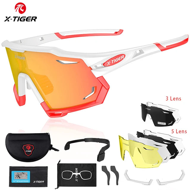 X-TIGER Cycling Sunglasses – UV400 Polarized Protection for Ultimate Performance