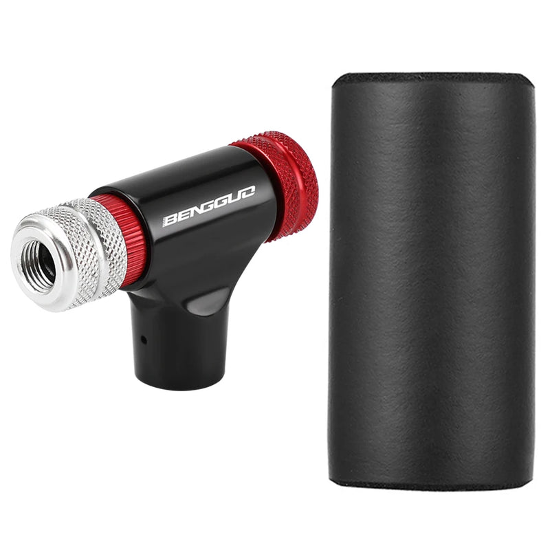 CO2 Bicycle Tire Inflator – Fast & Portable CO2 Pump for Presta & Schrader Valves