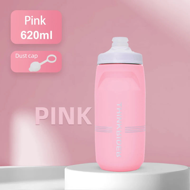 ThinkRider 750ML Leak-Proof Cycling Water Bottle – High Capacity & Quick Hydration