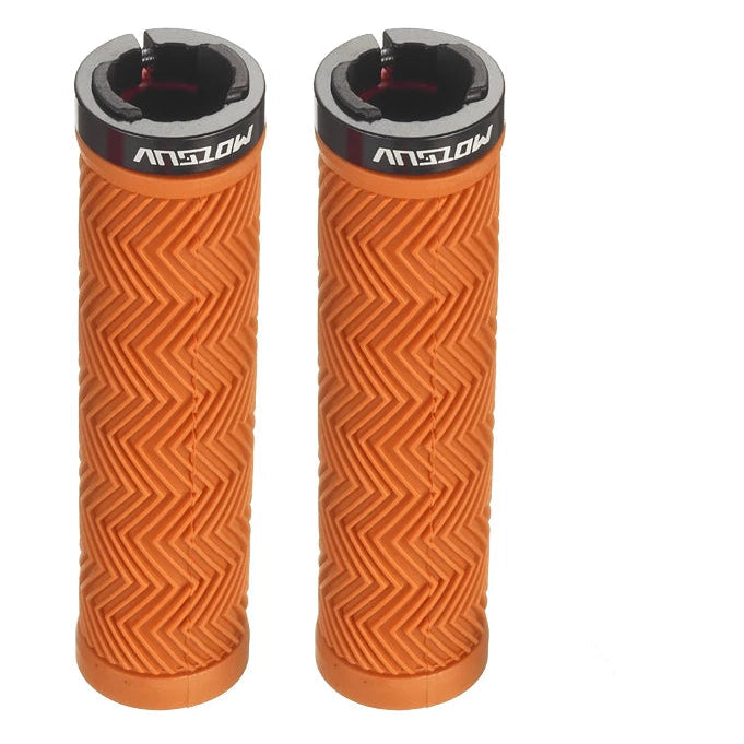 MOTSUV Bicycle Grips – Ergonomic Anti-Slip Handlebar Grips with Shock Absorption