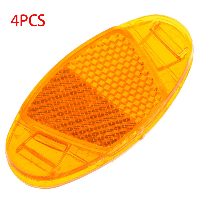 TOOPRE High-Reflectivity Spoke Mount Bicycle Warning Light – No Battery Required, Easy Clip-On Safety Accessories