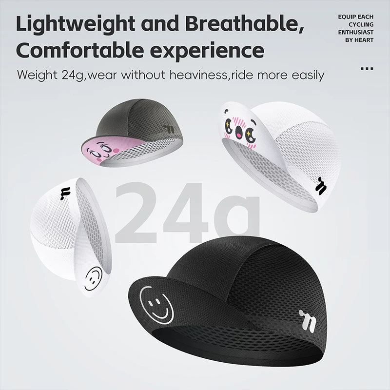 WEST BIKING Breathable Cycling Cap – Sun Protection & Quick-Dry for Summer Rides