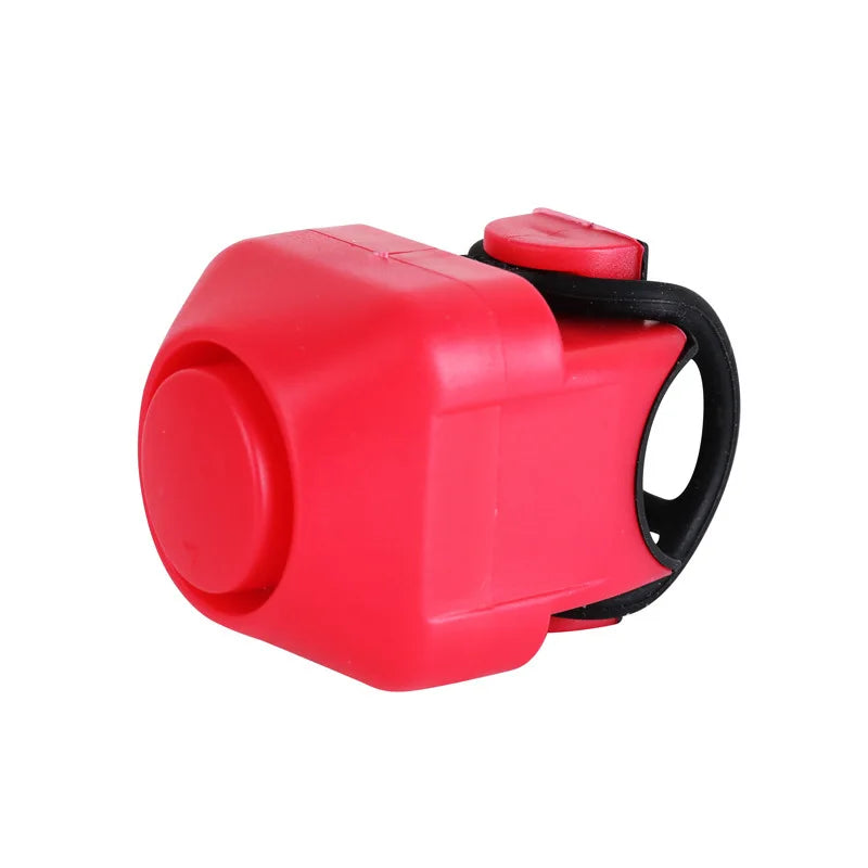 NoEnName_Null 130dB Bike Electronic Loud Horn – Safety Alarm Bell for Bicycle Handlebar