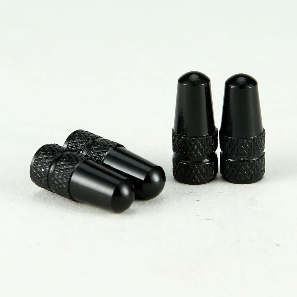 AUTCOAT Aluminum Presta Valve Caps – 4Pcs/Set