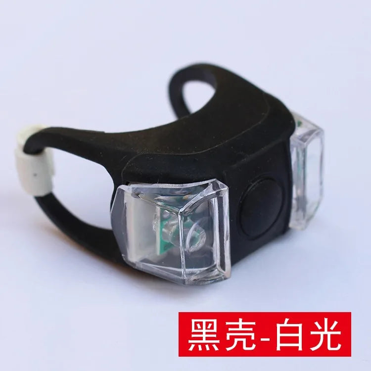 Bike Bicycle Light – 6th Generation Frog Light, AG10 Battery, Waterproof Silicone LED Warning Light