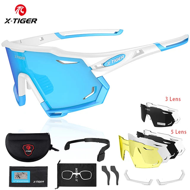 X-TIGER Cycling Sunglasses – UV400 Polarized Protection for Ultimate Performance