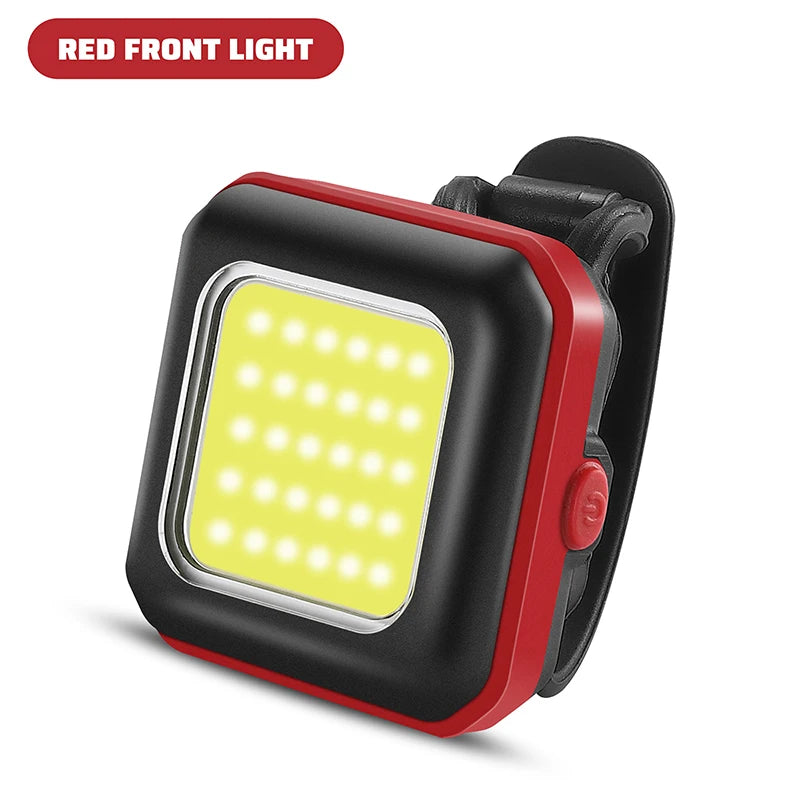 WEST BIKING Rechargeable Bicycle Light – IPX5 Waterproof, High-Brightness COB LEDs & Multiple Lighting Modes