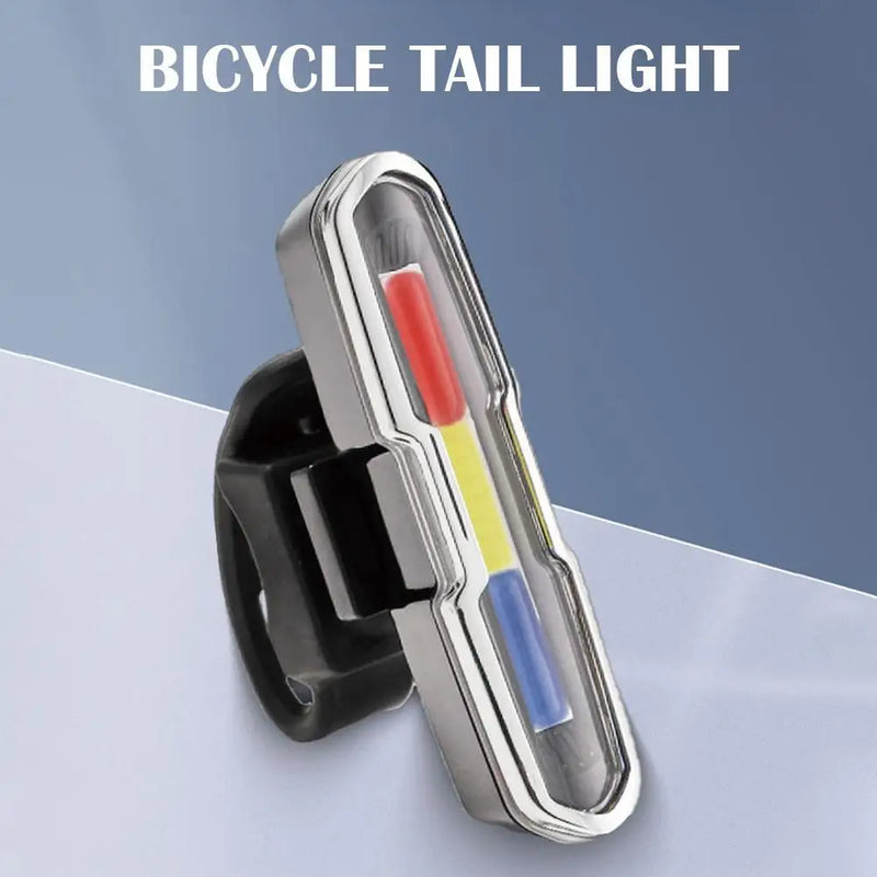 USB Rechargeable Bicycle Rear Tail Light – Bright & Waterproof LED Safety Light