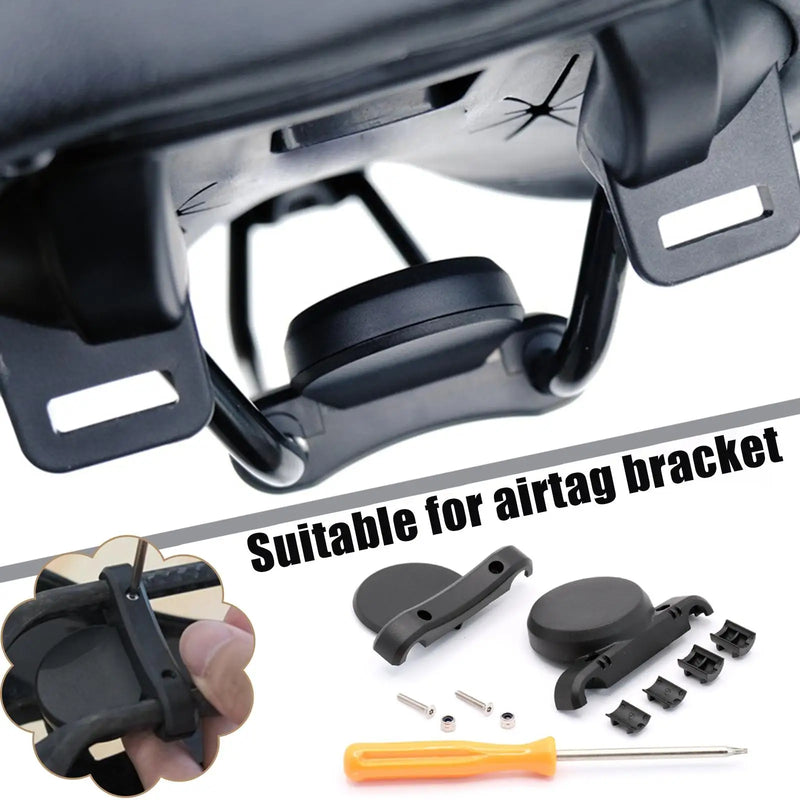 Mini Bike Holder Bracket – Protective AirTag Mount for Anti-Theft GPS Tracking