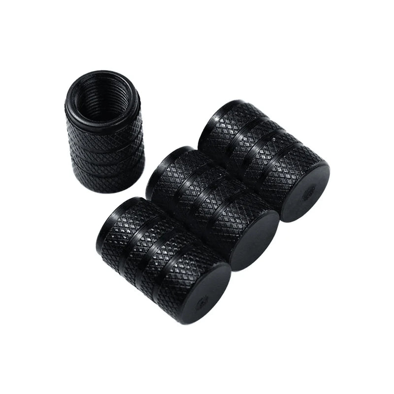 Universal Bicycle Tire Valve Caps – High-Pressure Presta Dust Covers, CNC Machined Aluminium Alloy