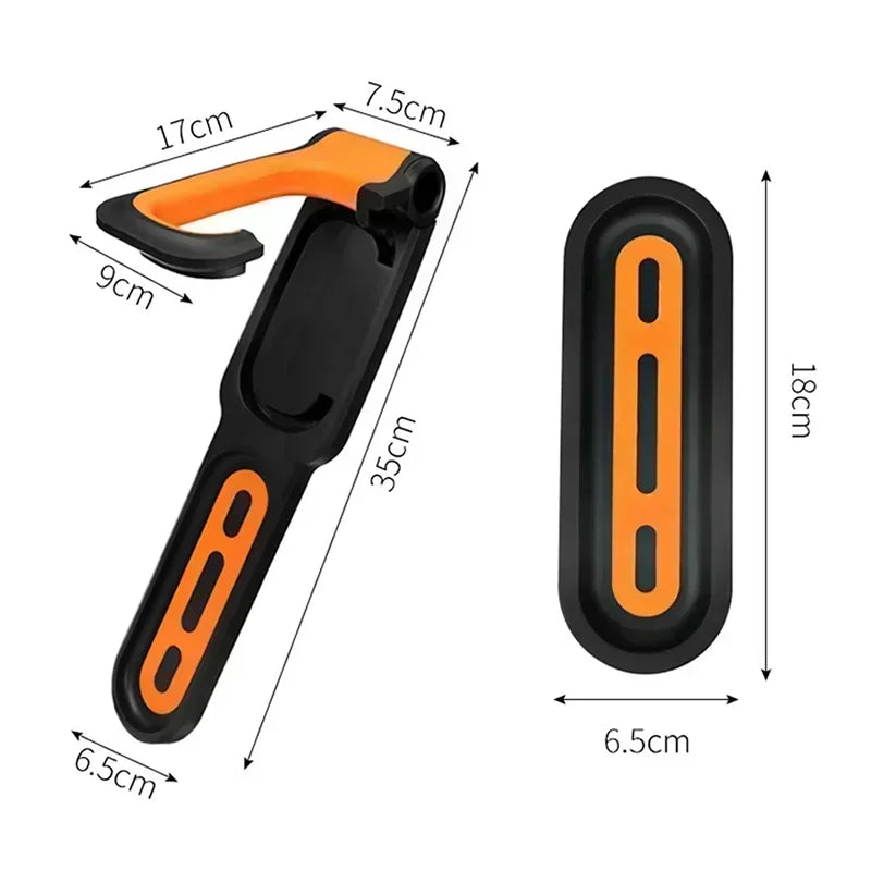 Bicycle Wall Mount Rack – Durable Alloy Hook for MTB & Road Bikes