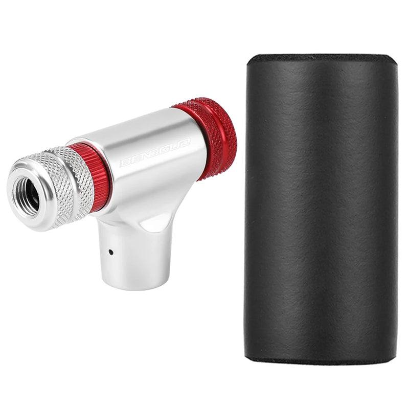 CO2 Bicycle Tire Inflator – Fast & Portable CO2 Pump for Presta & Schrader Valves