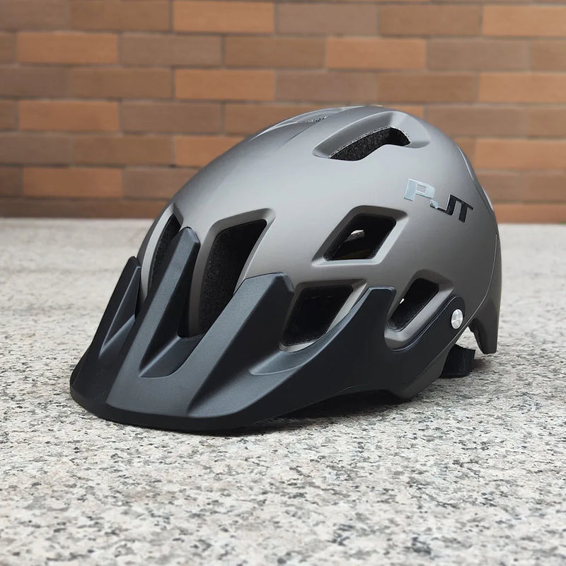 CYCABEL Ultralight Cycling Helmet – USB Rechargeable LED Taillight & Sun Visor for MTB & Road Riding