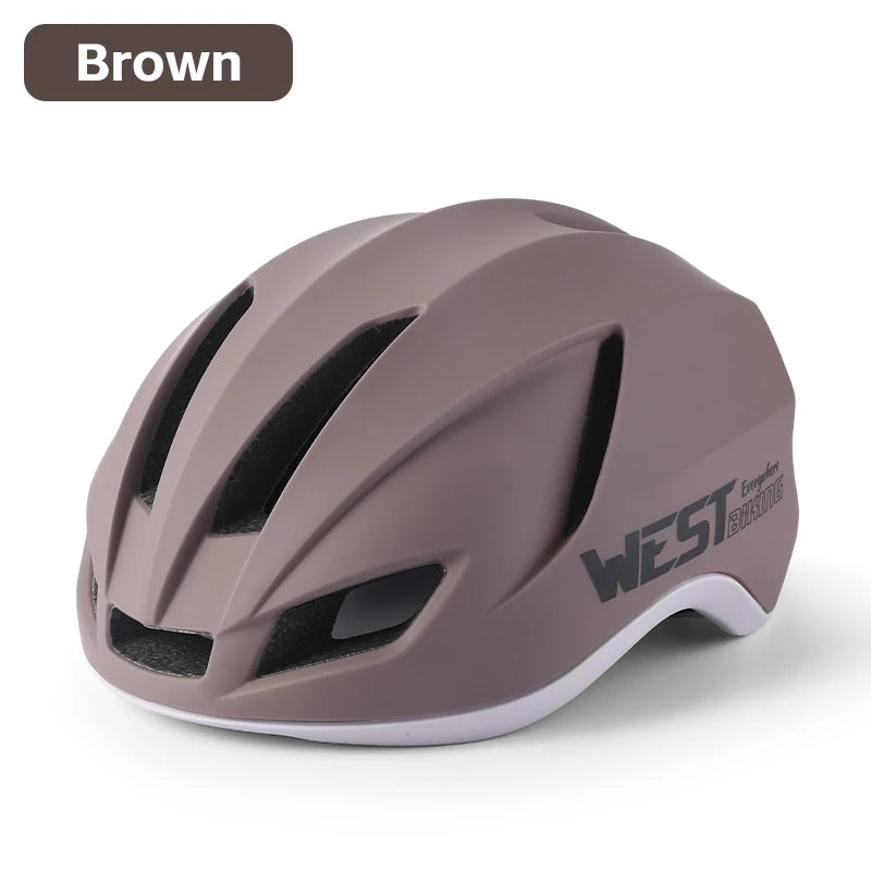 WEST BIKING Lightweight Road Cycling Helmet – Aerodynamic & Breathable Bike Helmet for Men & Women