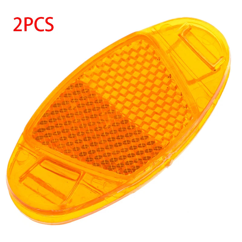 TOOPRE High-Reflectivity Spoke Mount Bicycle Warning Light – No Battery Required, Easy Clip-On Safety Accessories