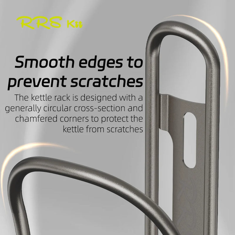 RRSkit Titanium Alloy Water Bottle Cage – Lightweight & Anti-Rust