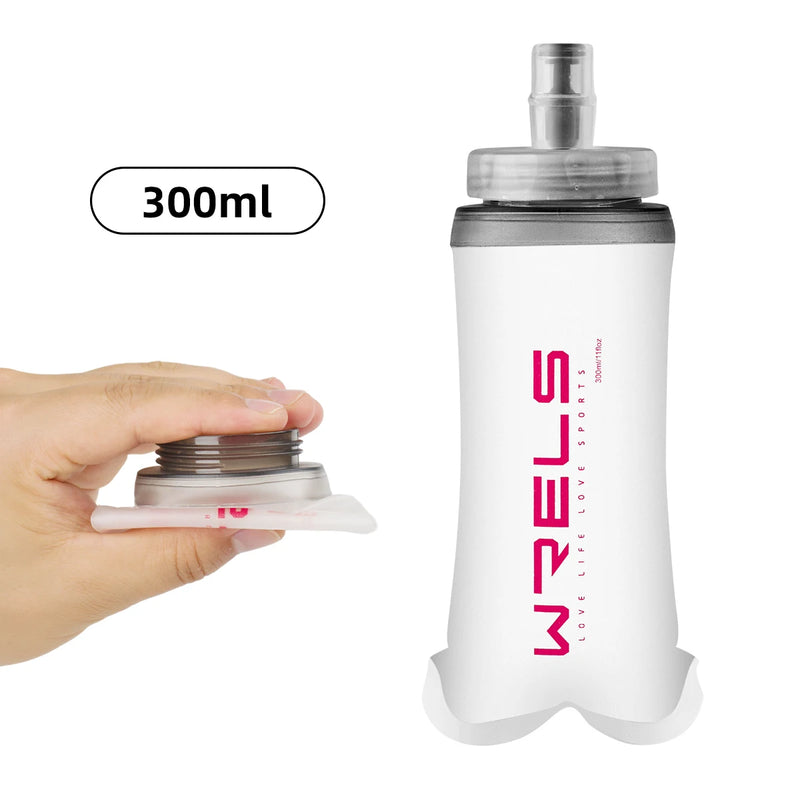 Collapsible Soft Water Bottle – Large Caliber, Lightweight & Portable for Sports & Outdoor Activities
