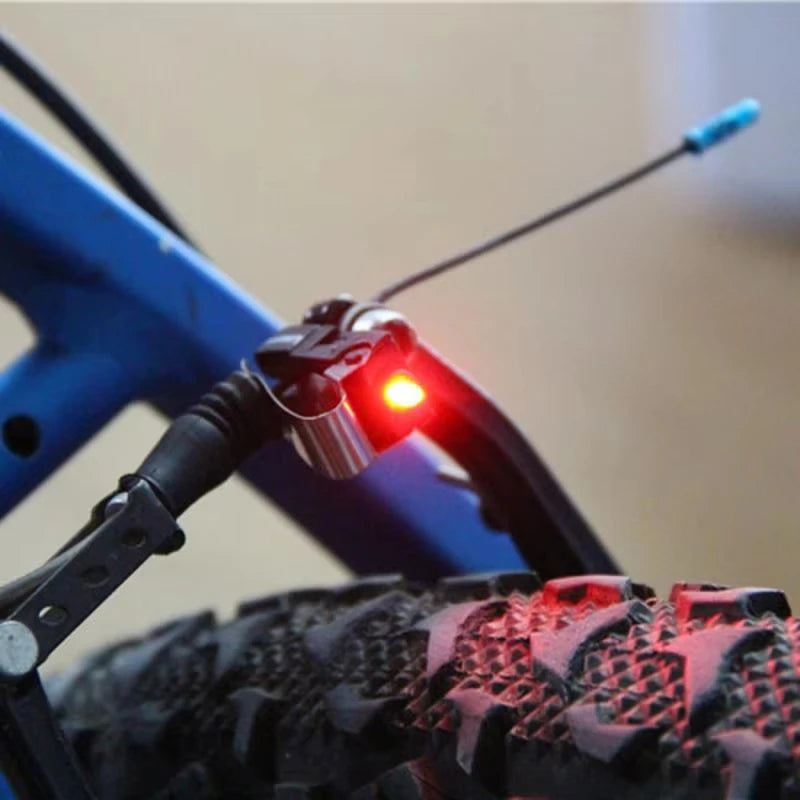 Wireless V-Brake Bicycle Brake Light – High-Visibility LED Tail Light